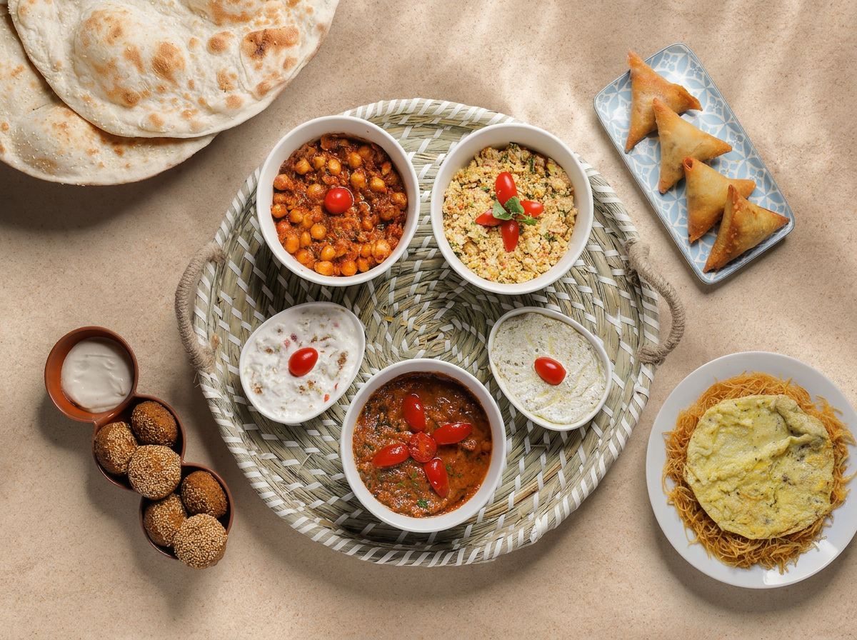 طبق بحريني كبير