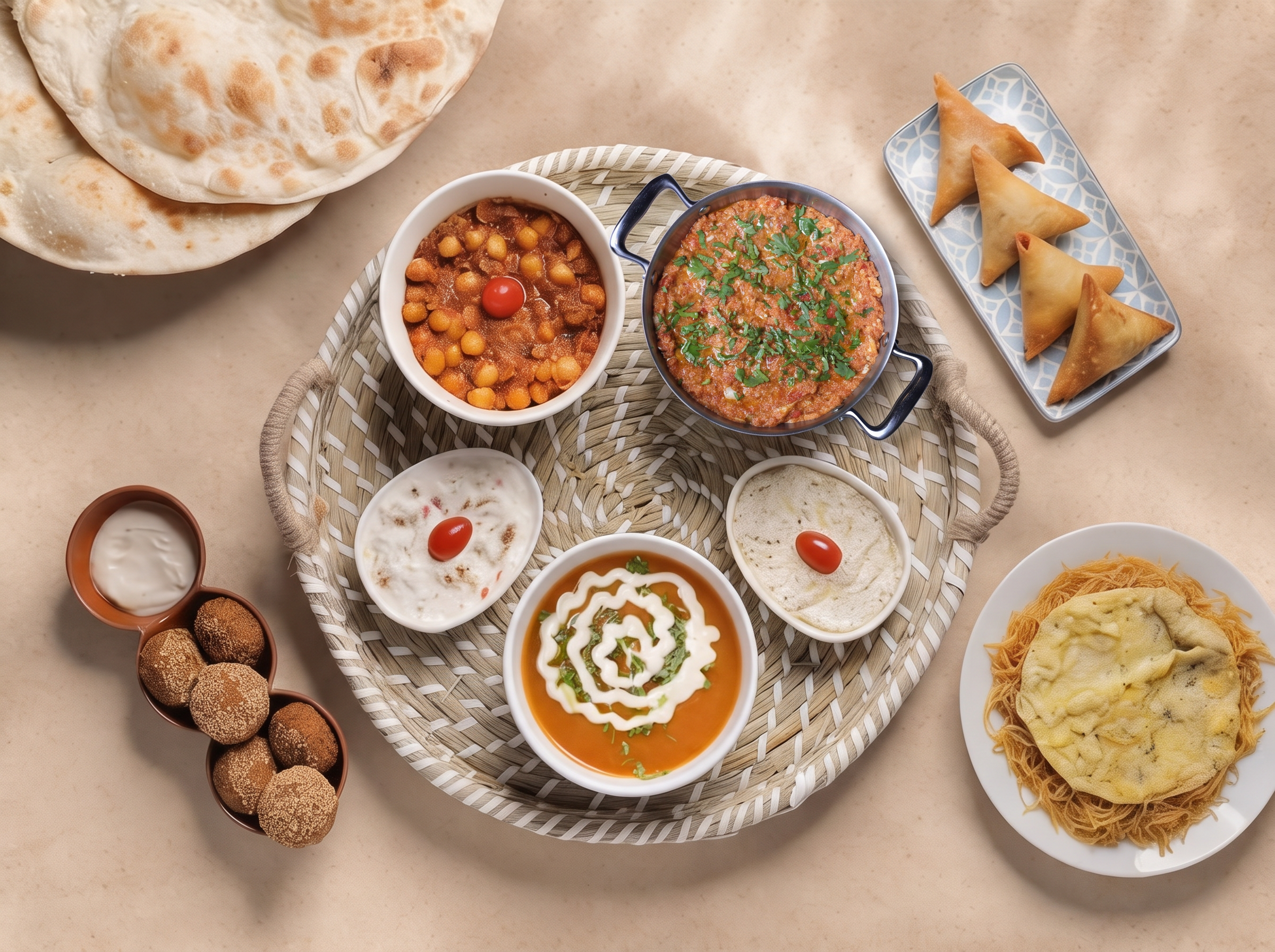 طبق بحريني كبير